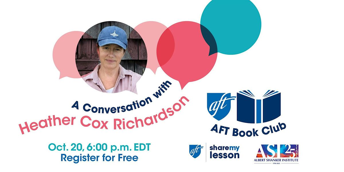 AFT Book Club: A Conversation with Heather Cox Richardson