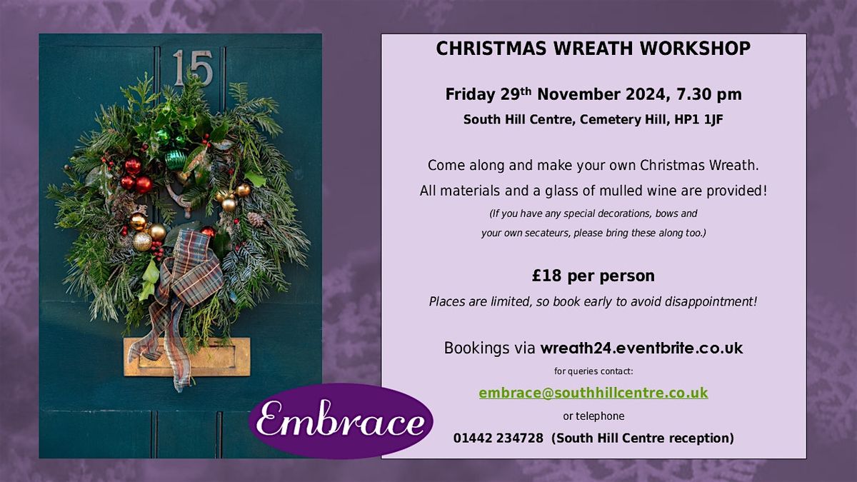 Christmas Wreath Making Workshop