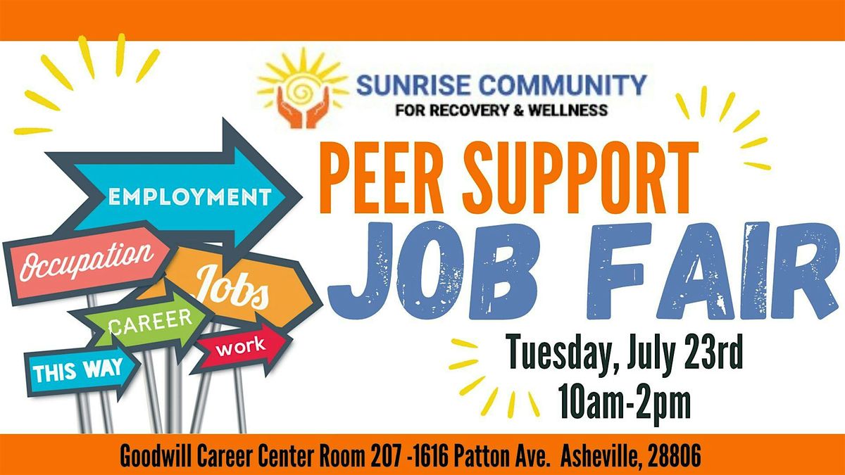 Peer Support Specialist Job Fair for Employers
