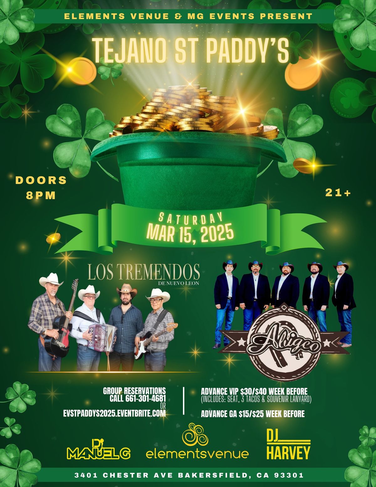 Tejano St Paddy's 2025