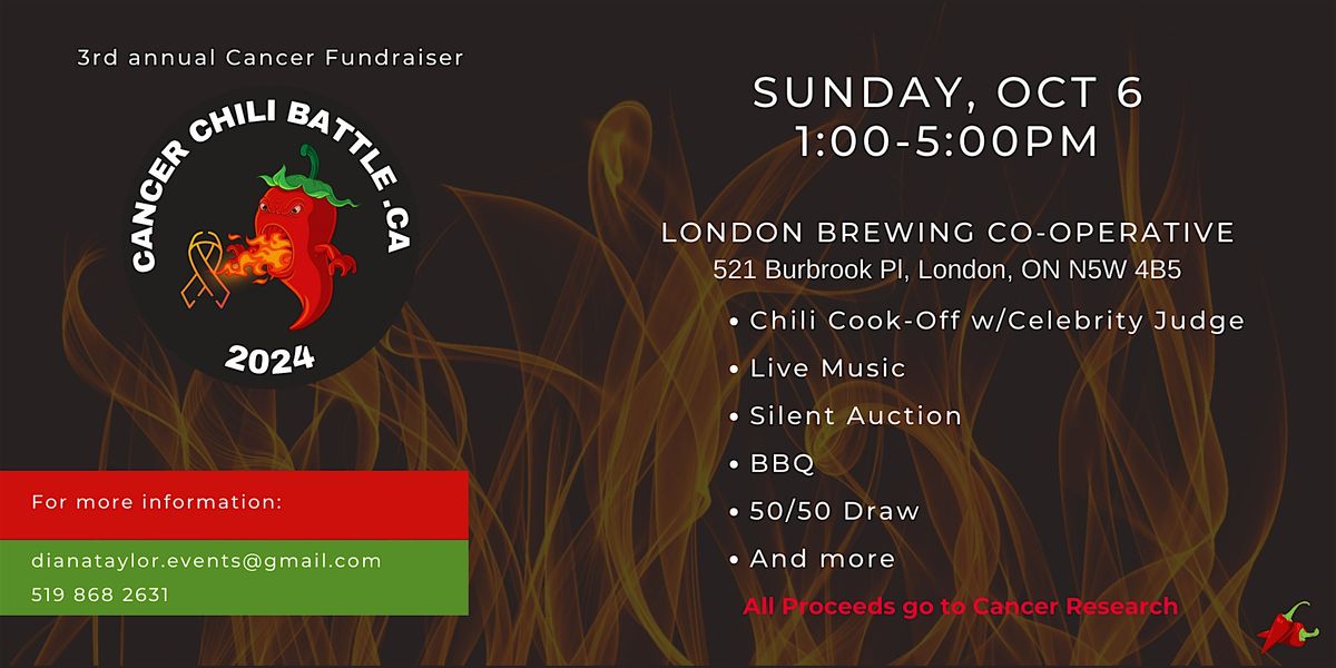 Cancer Chili Battle  - Chili Cook-Off\/Silent Auction for Cancer Research