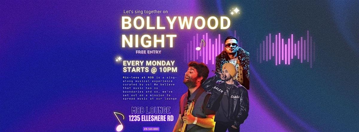 Bollywood Night | Lets sing together at MOB Lounge