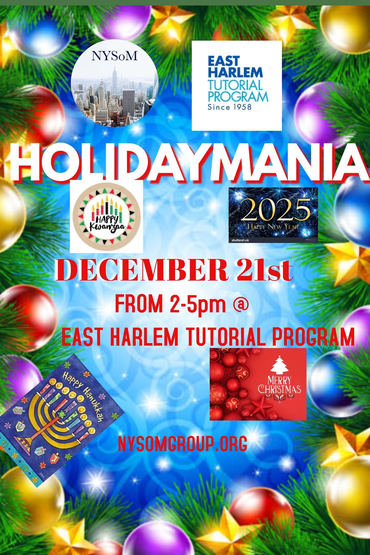 NYSoM HolidayMania 2024