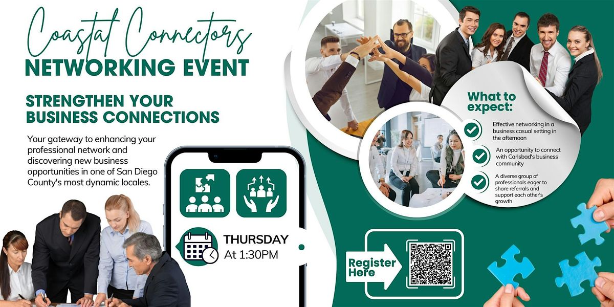 Coastal Connectors Networking Event: Strengthen Your Business Connections
