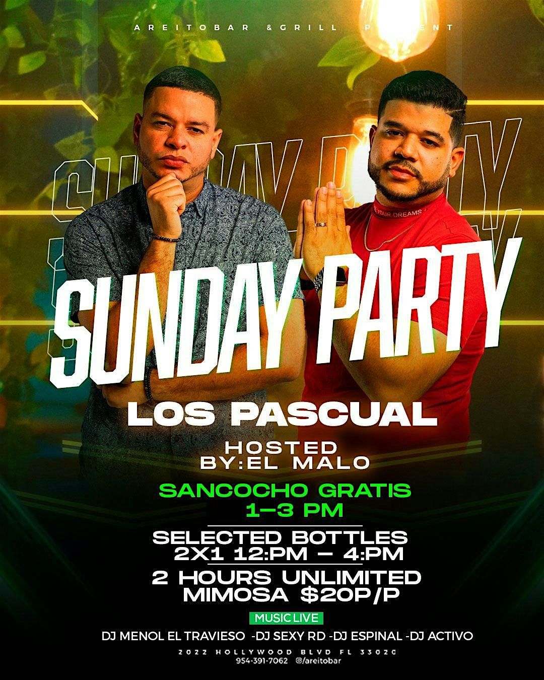 SUNDAY PARTY @ AREITO BAR AND GRILL