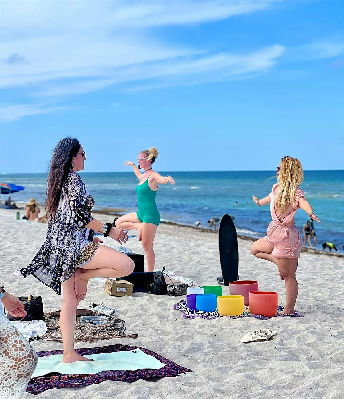 Saturday Sunset Yoga & Sound Healing @80th Lifeguard Stand 10\/19 SHARE