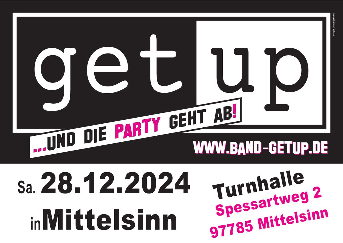 getup-Party beim Beatabend in Mittelsinn