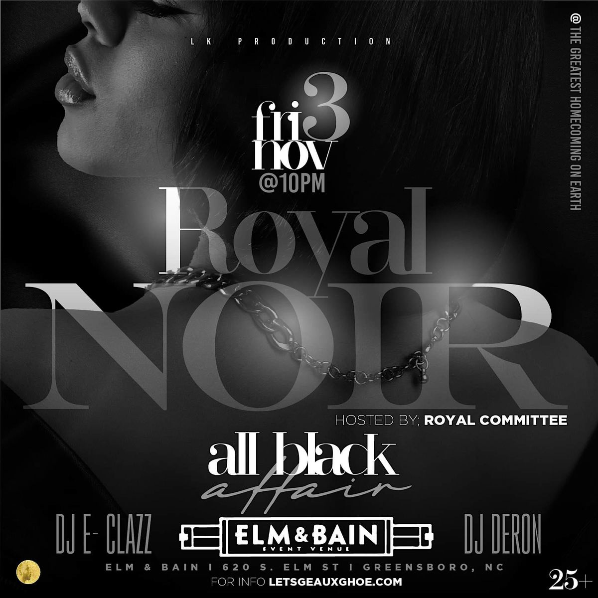 NOIR: "A Royal All Black GHOE Affair" 2024