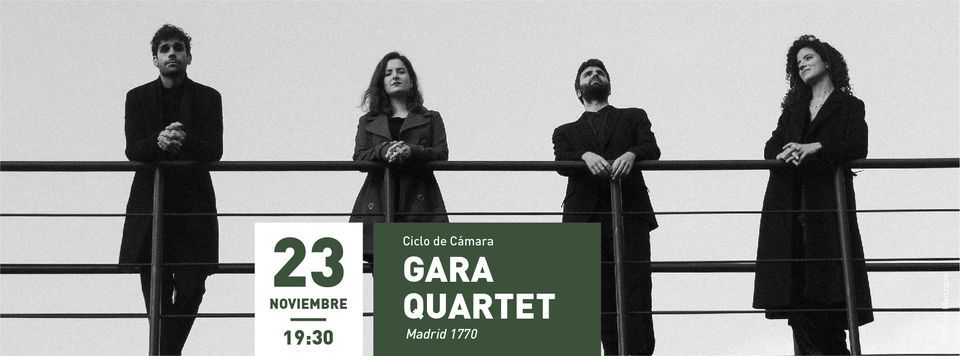 Ciclo de C\u00e1mara Auditorio de Tenerife | 'Madrid 1770', Gara Quartet