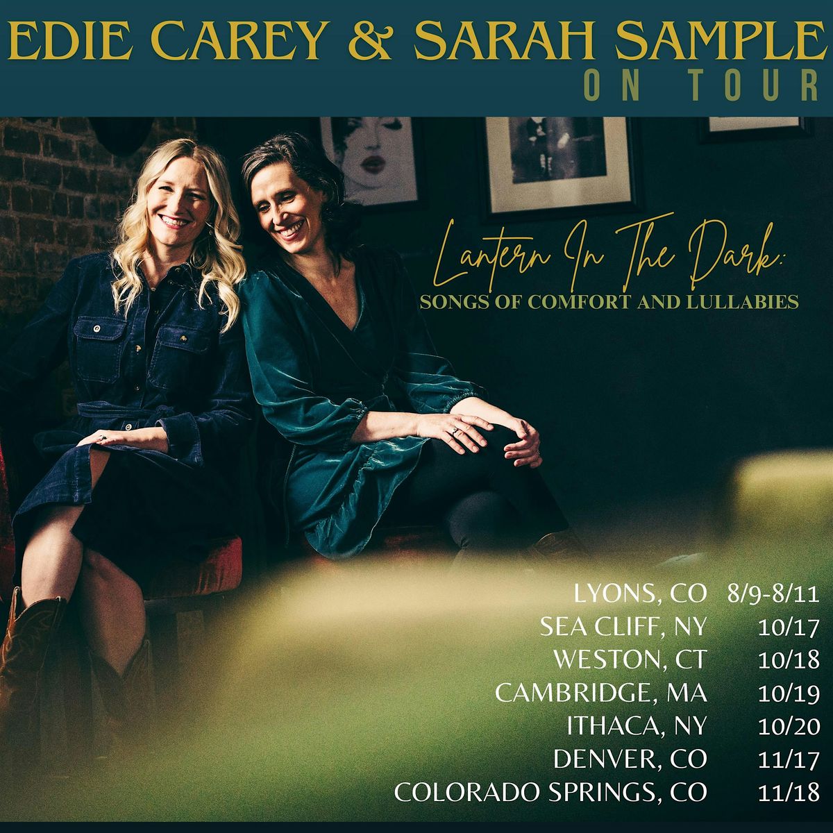 ITHACA, NY: Edie Carey + Sarah Sample \/\/ Album Release at RASA SPA