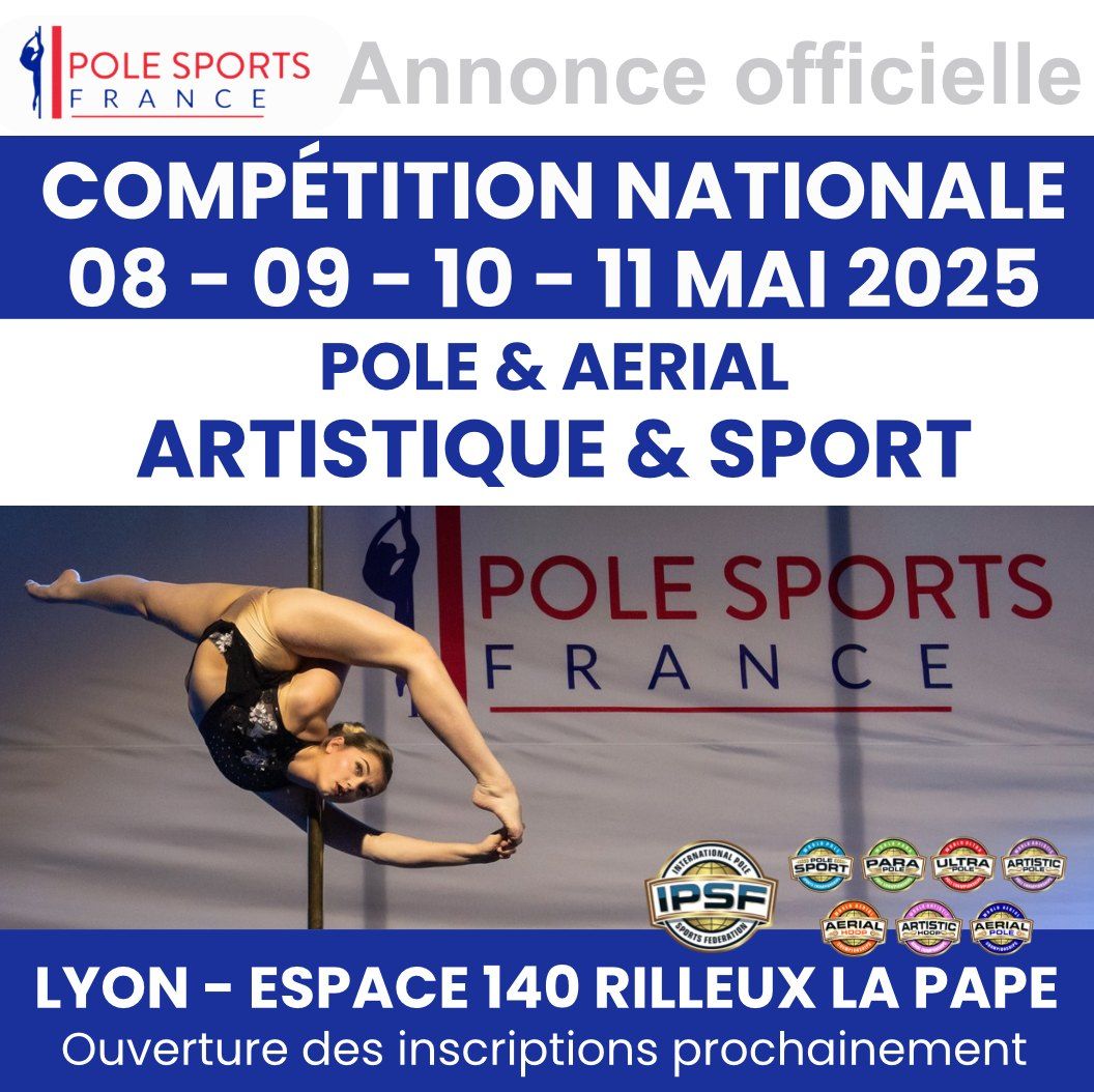 COMP\u00c9TITION NATIONALE POLE & AERIAL ARTISTIQUE ET SPORT