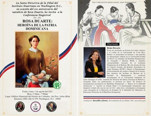 Life of Rosa Duarte by Dra. Reina Rosario
