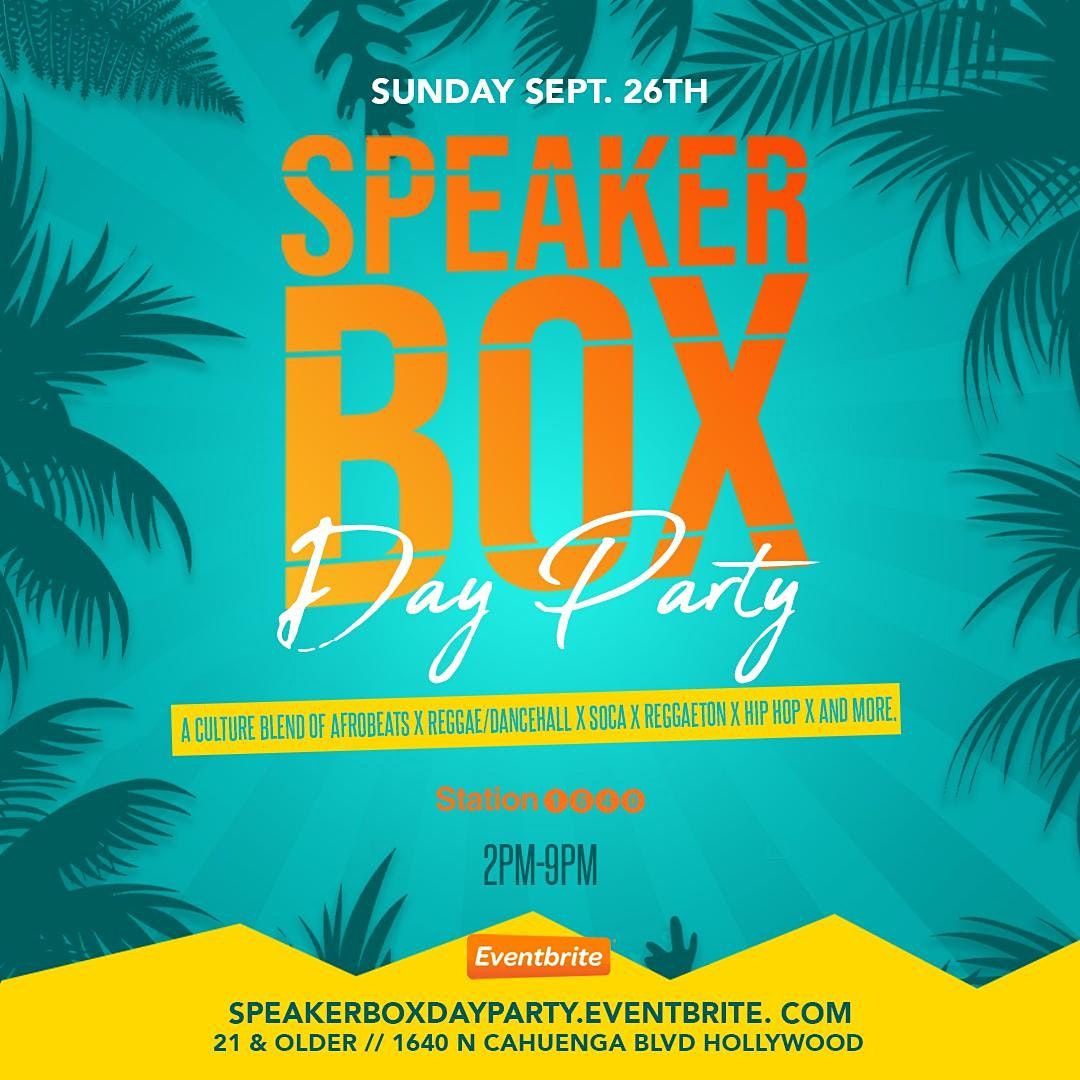 Speakerbox Day Party