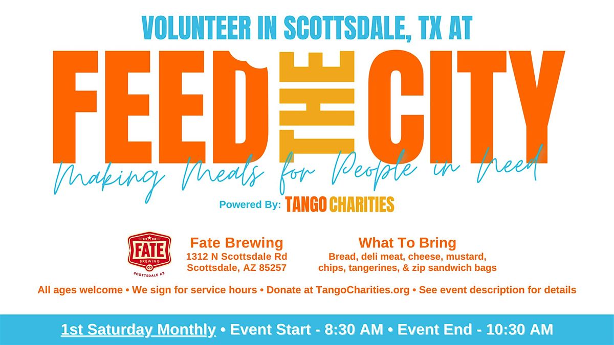 Feed The City Scottsdale: Making Meals for People In Need