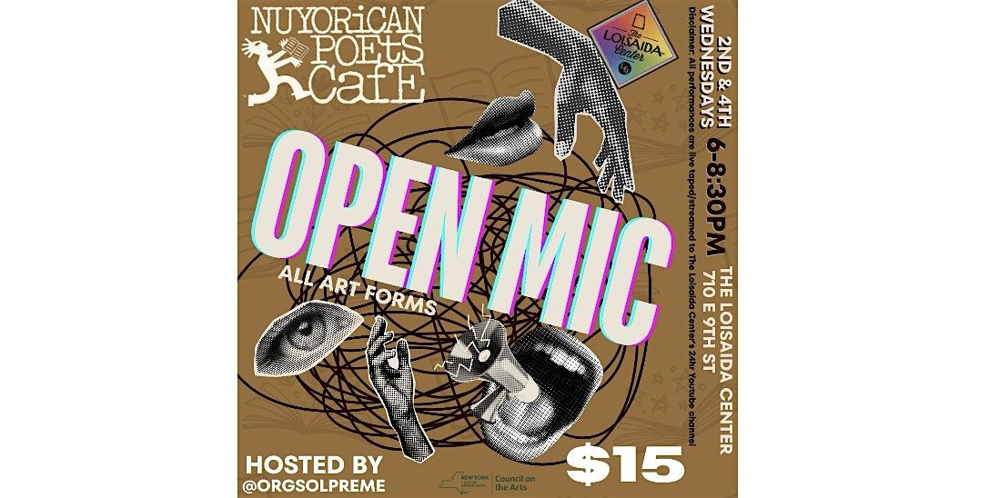 Open Mic hosted by Solpreme