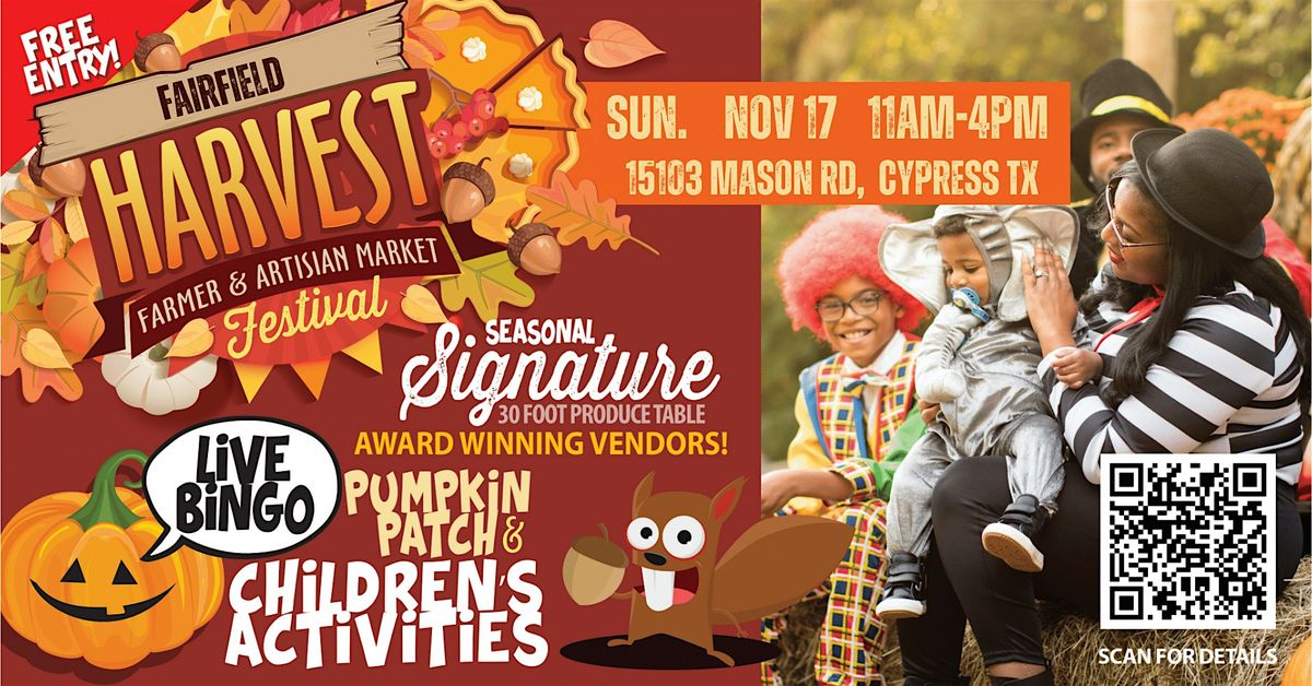 FAIRFIELD-HARVEST FEST-FARMERS MARKET