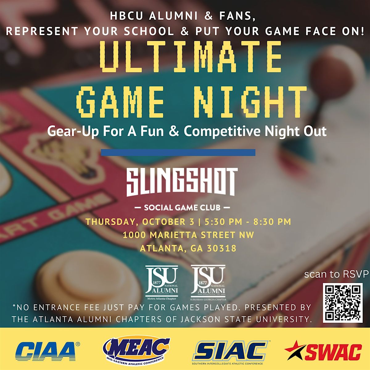 Jackson State University Alumni Presents: Ultimate Game Night