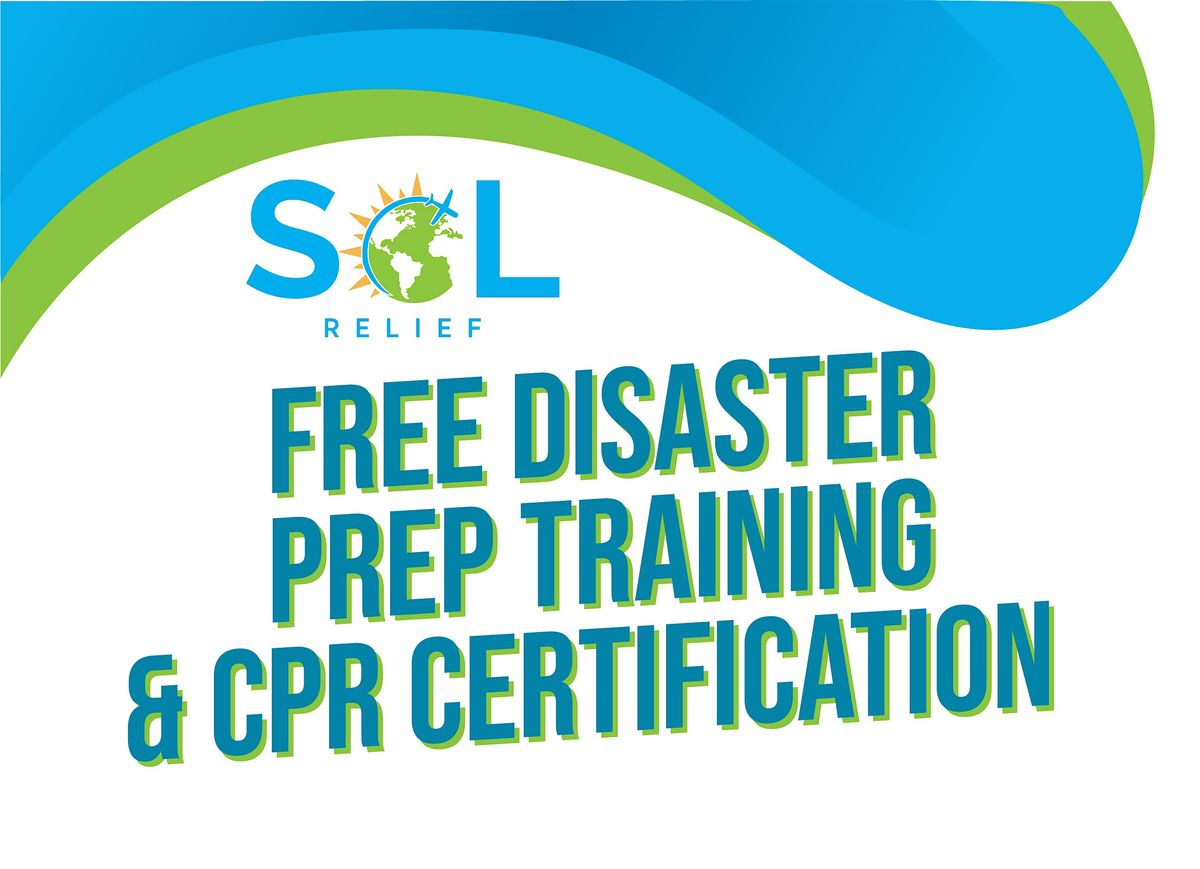 Free Disaster Prep & CPR Training