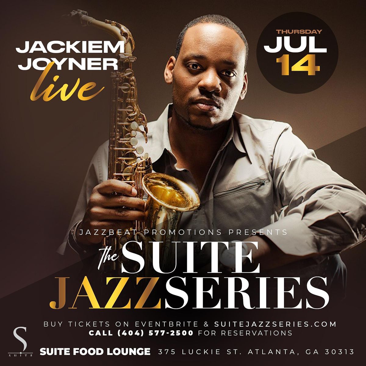 Jackiem Joyner   Live at Suite
