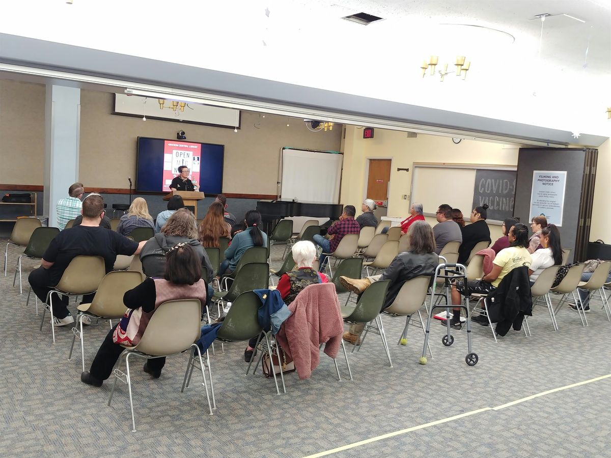 Open Mic Night at Anaheim Central Library