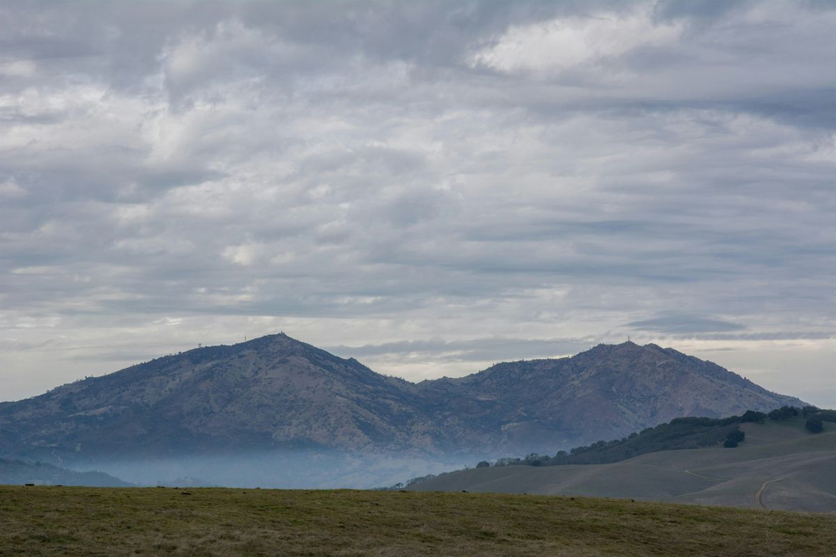 The Morning Side of Mount Diablo from Morgan Territory