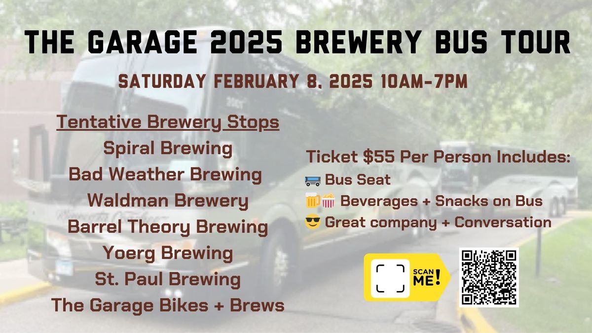 Garage Brewery Bus Tour