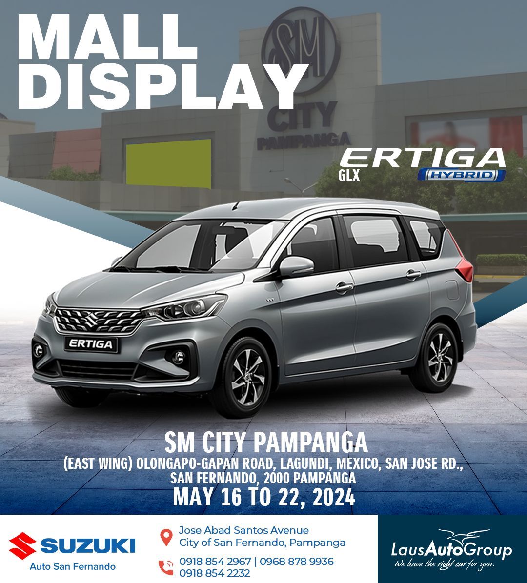  Suzuki Ertiga GLX Hybrid Display at SM Pampanga