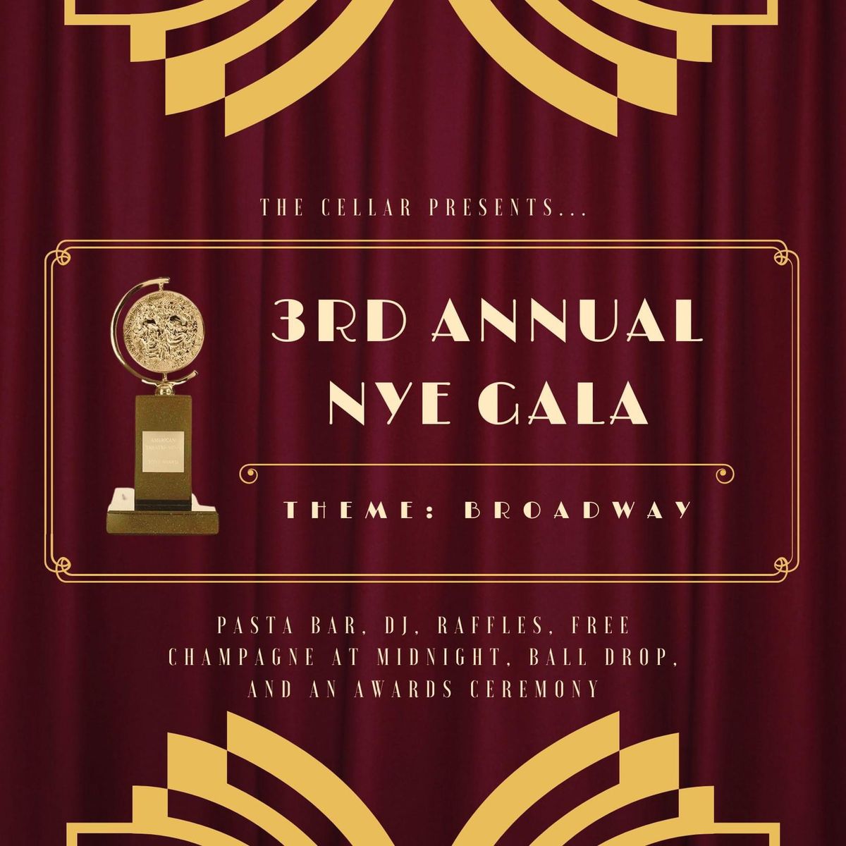 3rd Annual NYE Gala