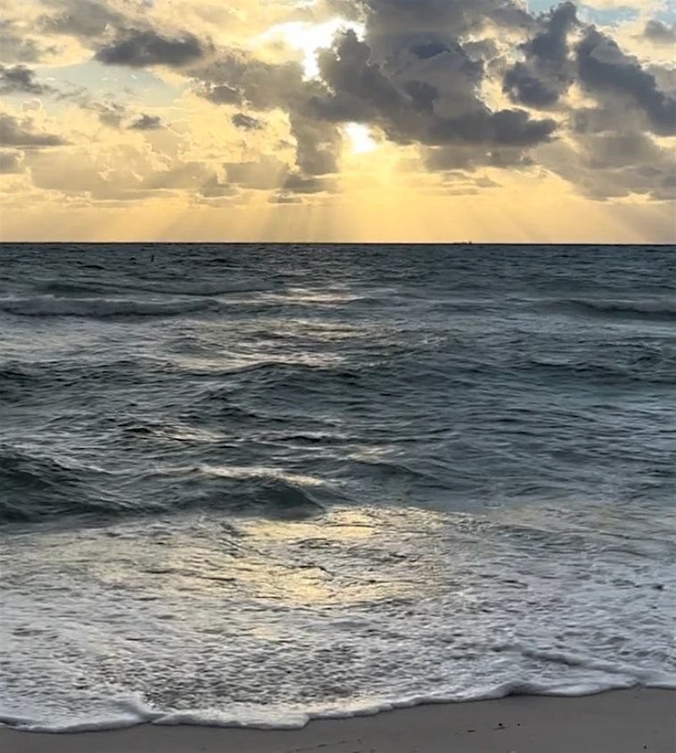 RSVP through SweatPals: Sunrise Beach Yoga & Meditation