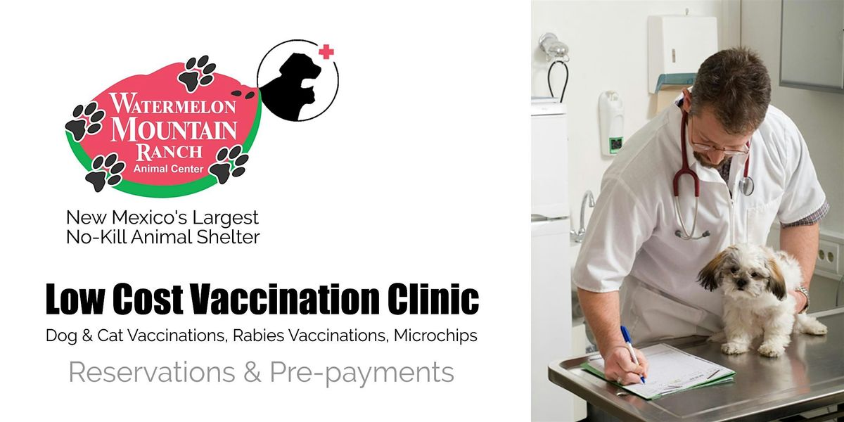 October Low Cost Vaccination Clinic