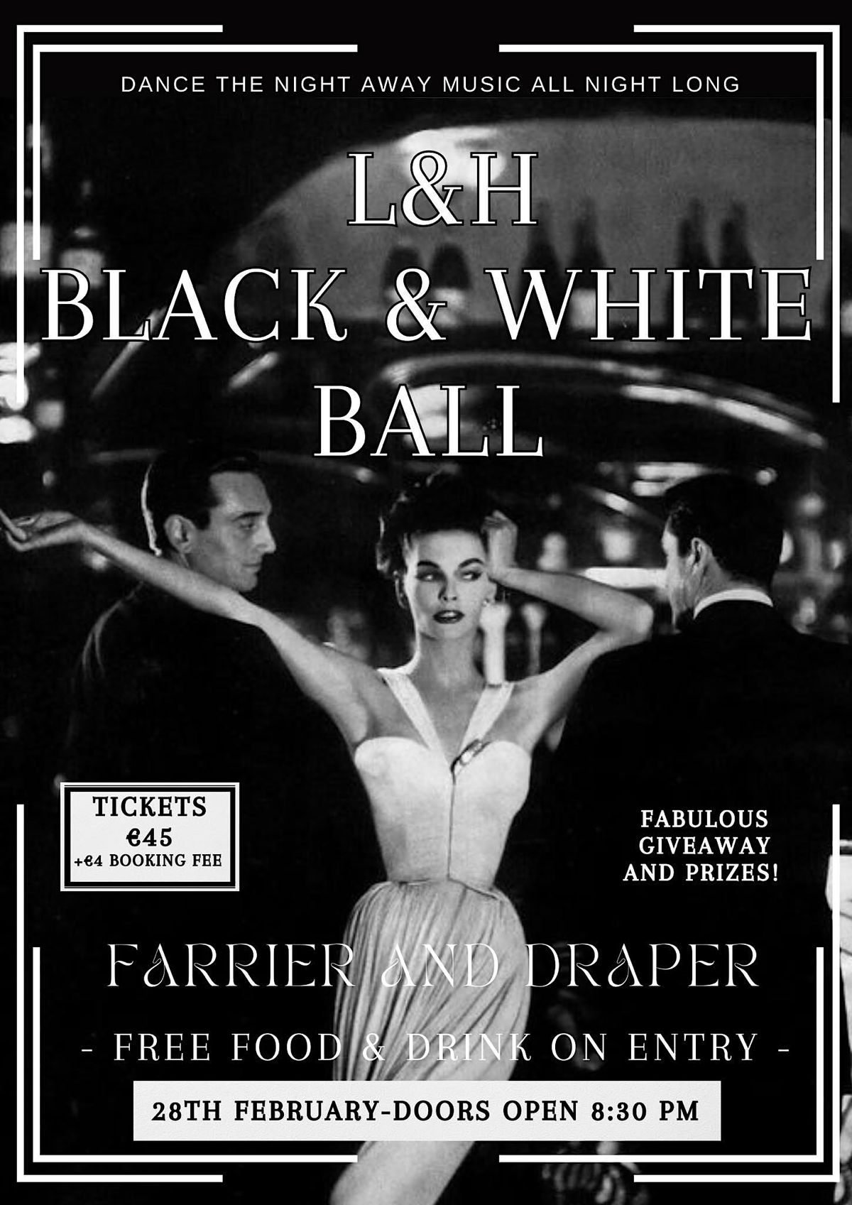 L&H Black & White Ball