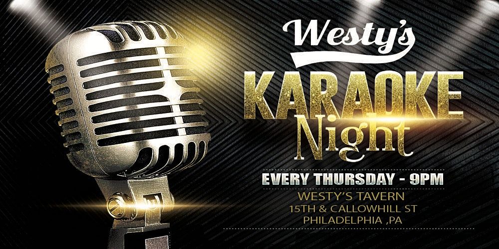 Thursday Karaoke at Westys Tavern (Philadelphia)