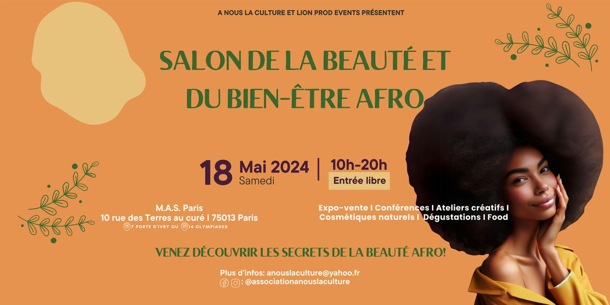 Salon de la Beaut\u00e9 et du Bien-\u00eatre Afro
