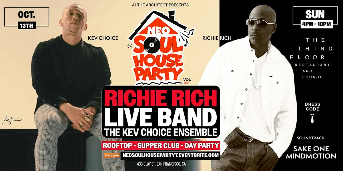 RICHIE RICH w\/ LIVE BAND - THE KEV CHOICE ENSEMBLE