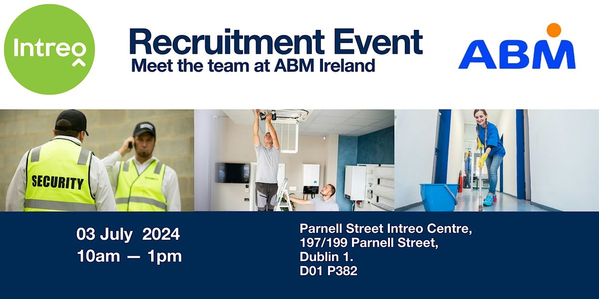 Recruitment Event with ABM Ireland