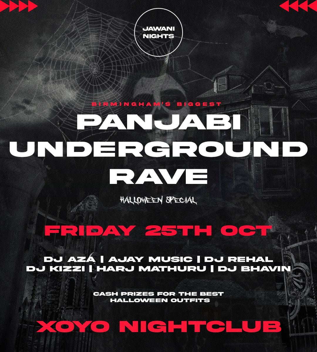 Panjabi Boiler Room Rave Halloween Special - Jawani Nights 