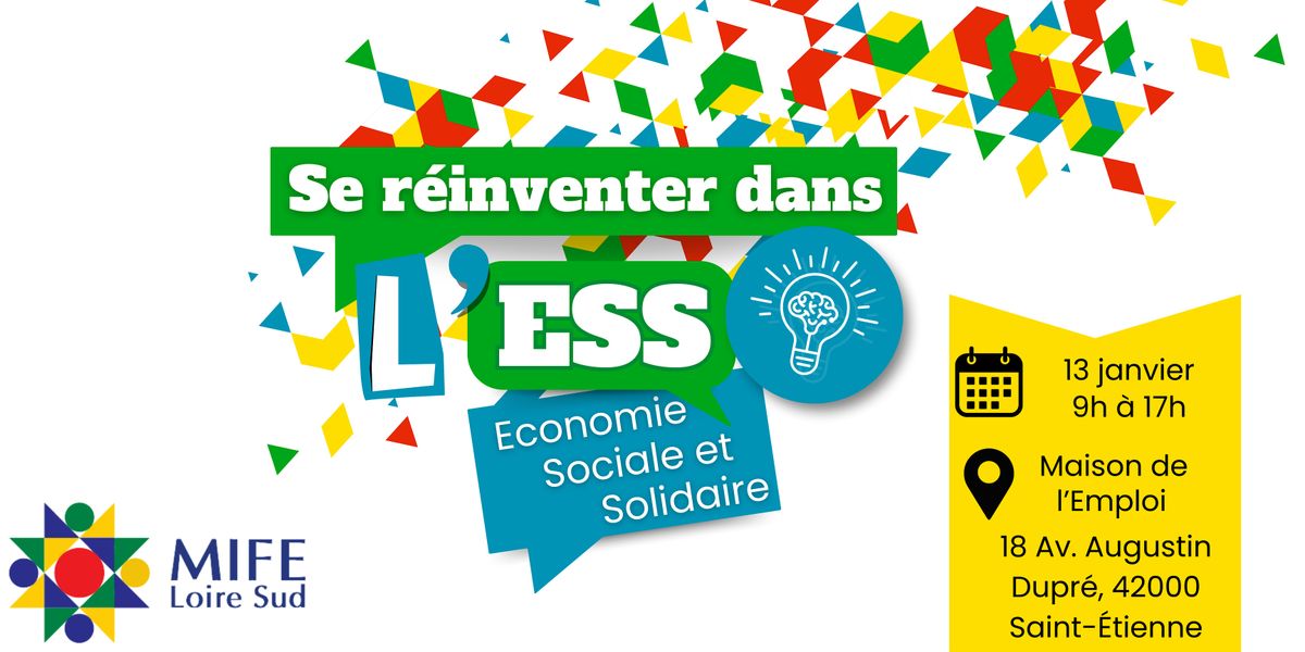 Atelier ESS : Se r\u00e9inventer dans l'ESS