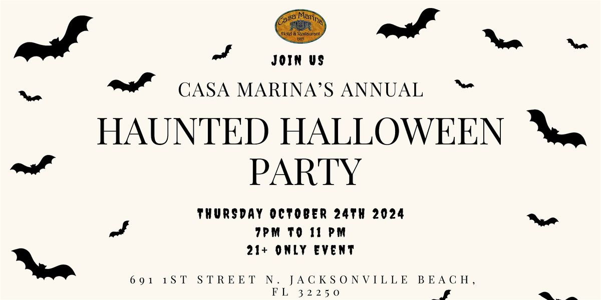 Casa Marina's Haunted Hotel Party