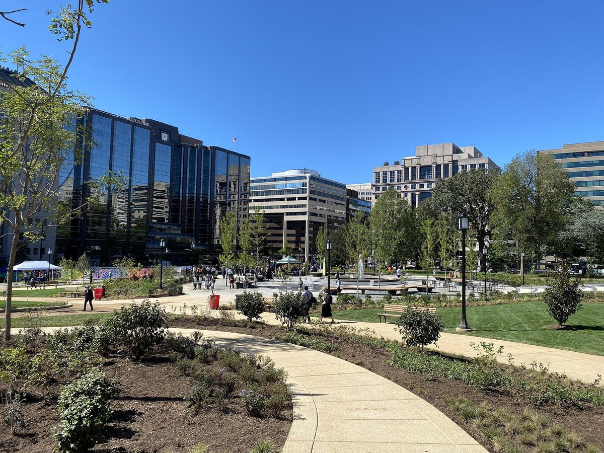 Downtown DC Parks Master Plan, Clydes of Gallery Place, Washington, 22 ...