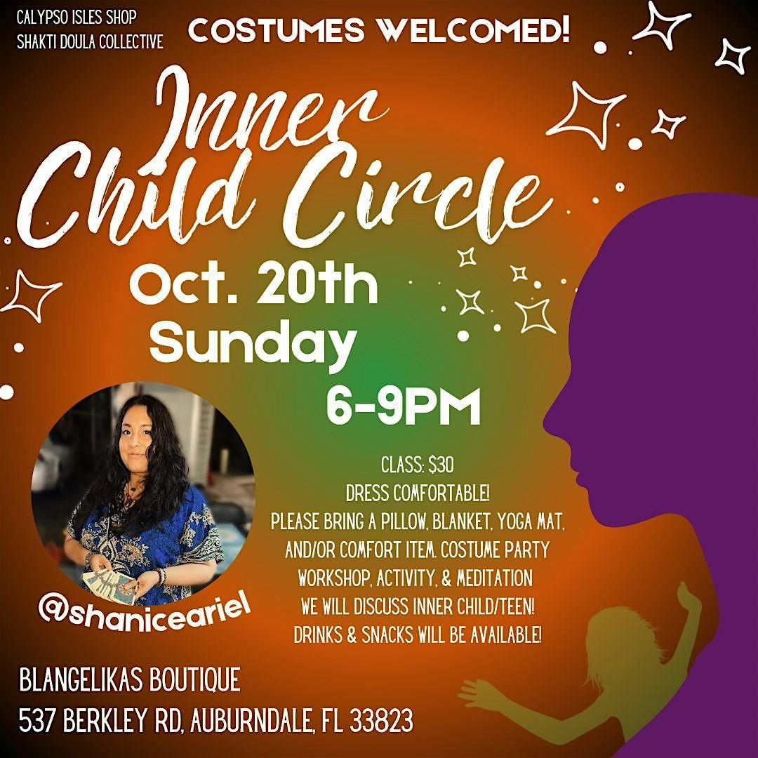 Inner Child Circle October - Presented By Calypso Isles