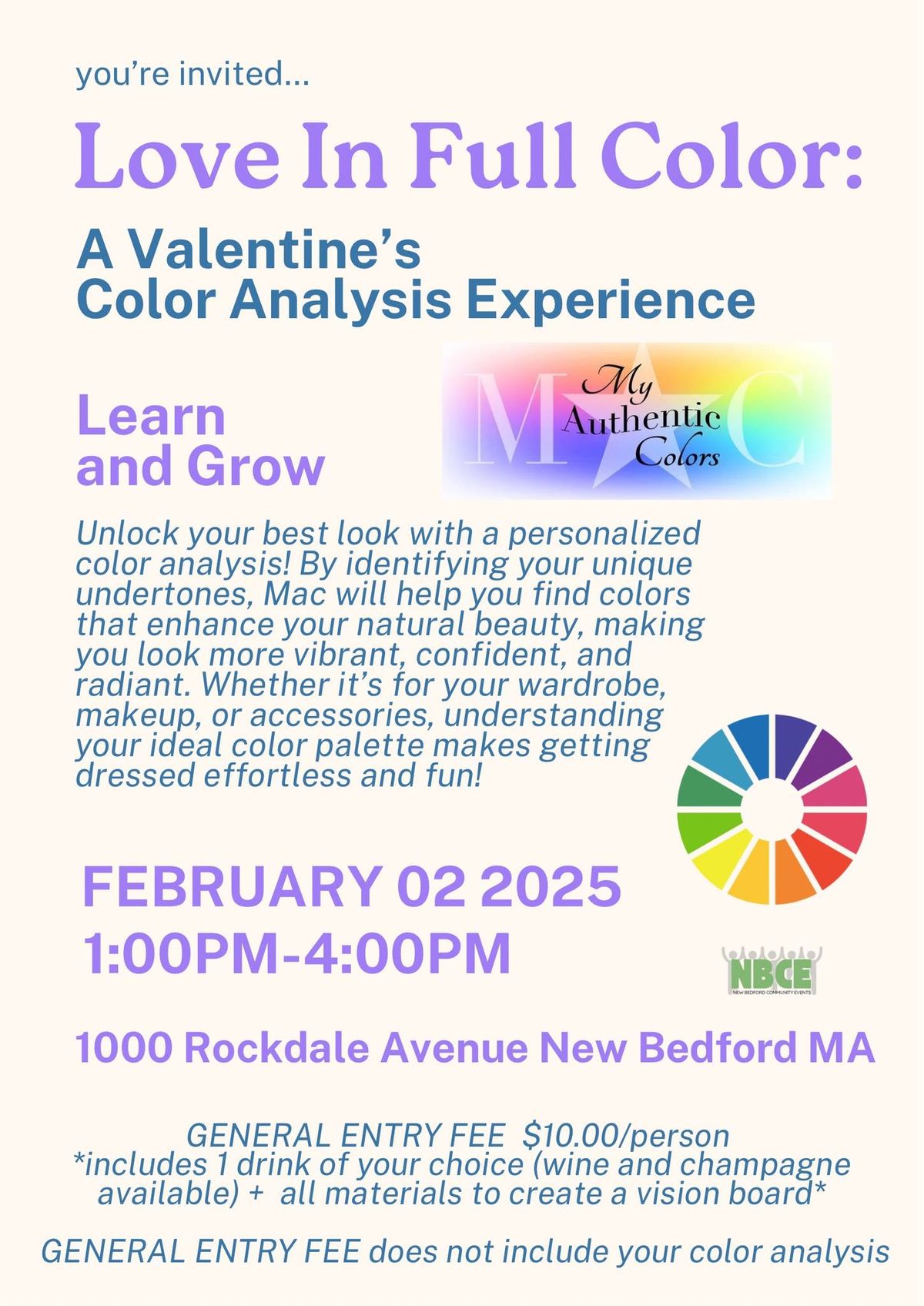 Love In Full Color: A Valentine\u2019s Color Analysis Experience 