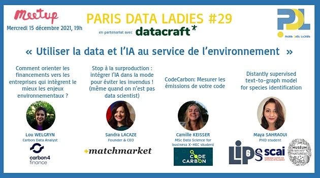 Meetup Paris Data Ladies #29