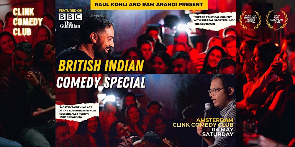 British Indian Comedy Special - Amsterdam - Stand up Comedy in English