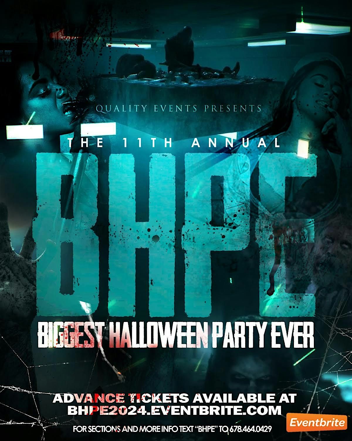 BHPE ATLANTA 2024! Biggest Halloween Party Ever.