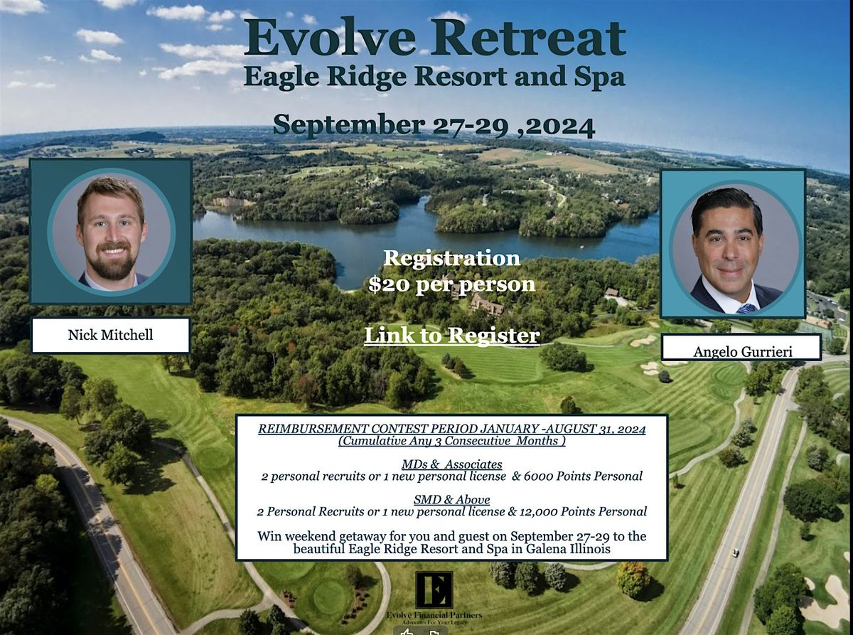 Evolve Retreat 2024  Eagle Ridge Resort