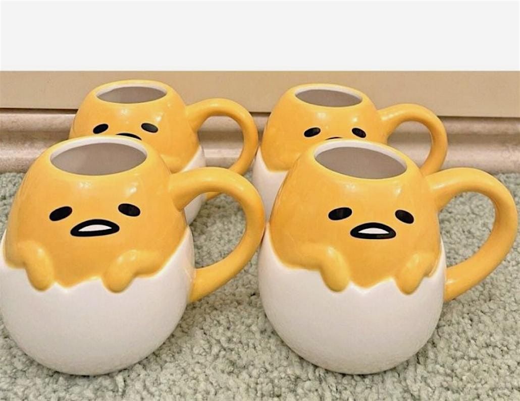 Pottery Workshop Gudetama Inspired Ceramic Mug