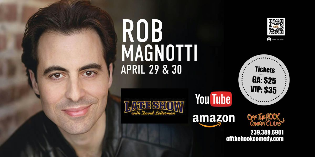 Comedian Rob Magnotti Live In Naples, Florida!