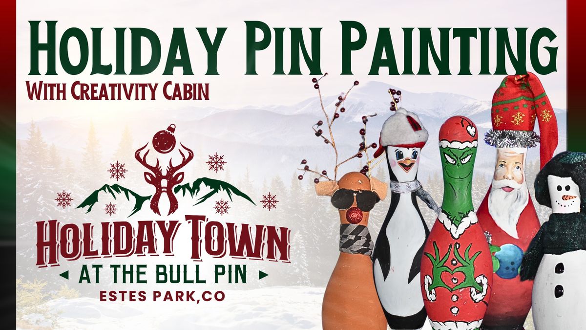 Holiday Pin Painting Party