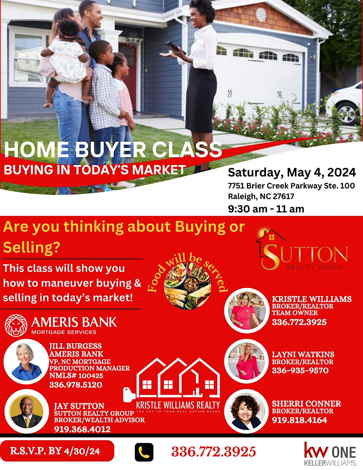 Buying in Today's Market- Home Buyer Class
