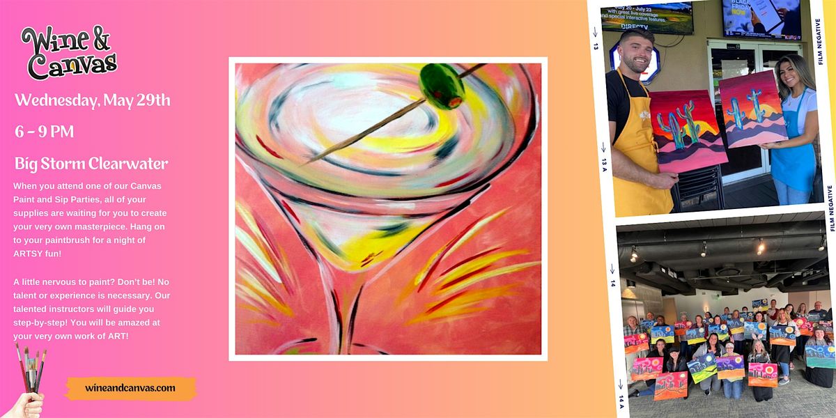 Clearwater Paint and Sip \u2013 Pink Martini